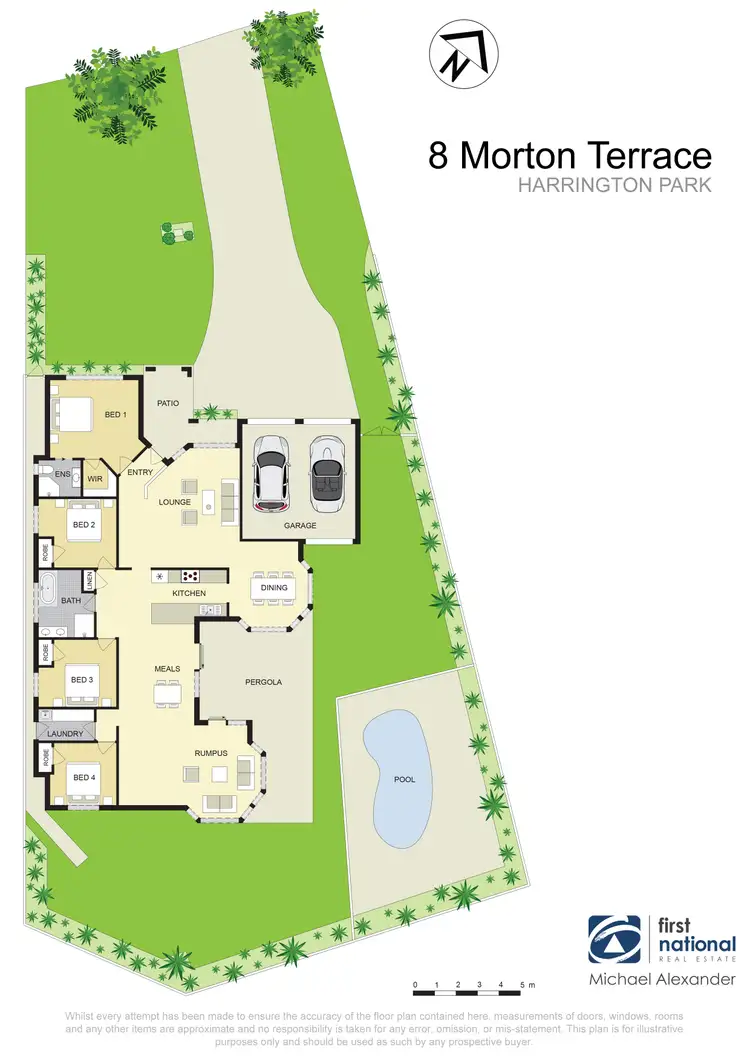 Floorplan of Homely house listing, 8 Morton Terrace, Harrington Park NSW 2567