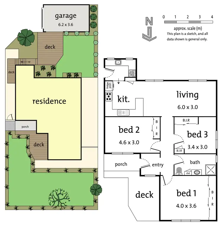 Floorplan of Homely house listing, 12 Shasta Avenue, Ringwood East VIC 3135