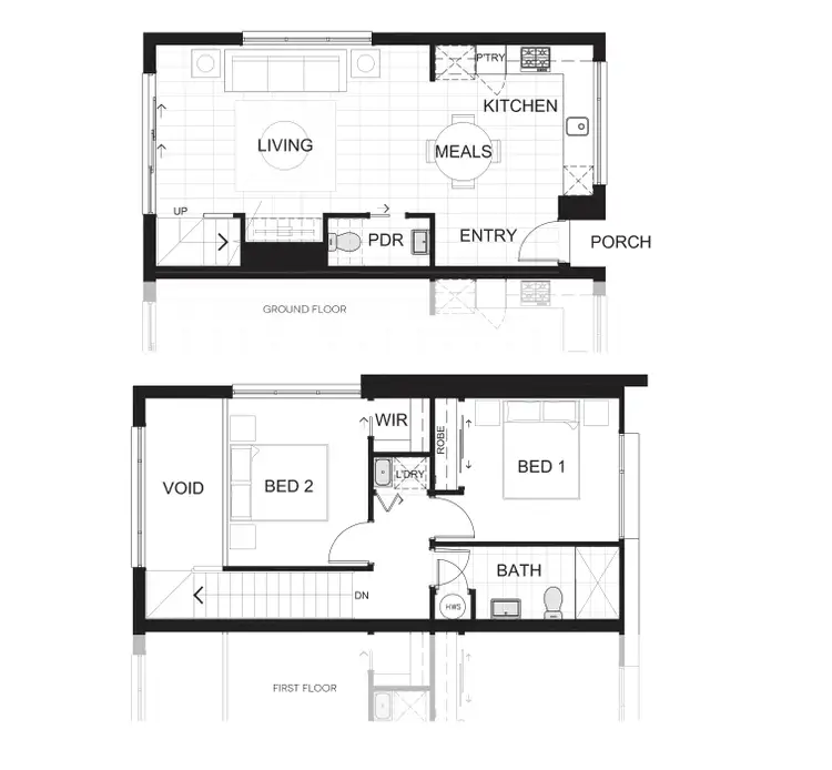 Floorplan of Homely house listing, LOT 3048 Water Fern Grove, Greenvale VIC 3059