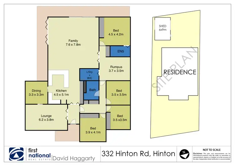 Floorplan of Homely house listing, 332 Hinton Road, Hinton NSW 2321