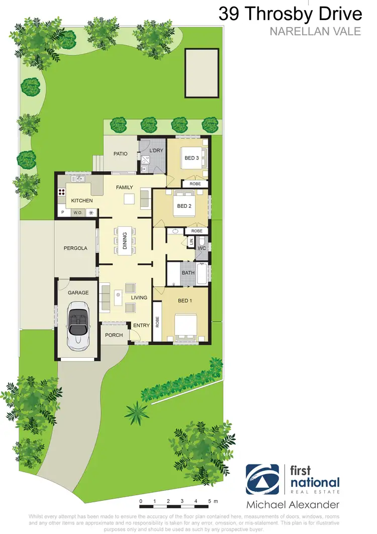 Floorplan of Homely house listing, 39 Throsby Drive, Narellan Vale NSW 2567