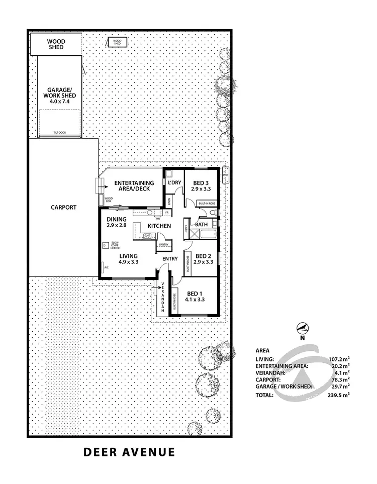 Floorplan of Homely house listing, 17 Deer Avenue, Mount Barker SA 5251