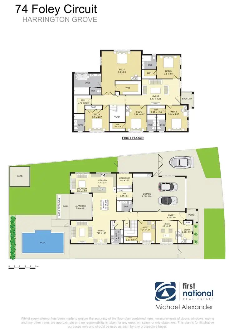 Floorplan of Homely house listing, 74 Foley Circuit, Harrington Park NSW 2567