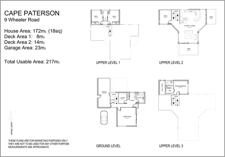 Floorplan of Homely house listing, 9 Wheeler Road, Cape Paterson VIC 3995