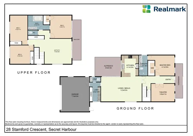 Floorplan of Homely house listing, 28 Stamford Crescent, Secret Harbour WA 6173
