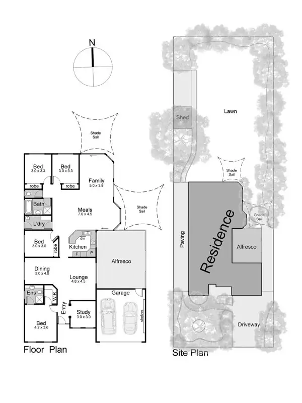 Floorplan of Homely house listing, 37 Woodlands Grove, Safety Beach VIC 3936