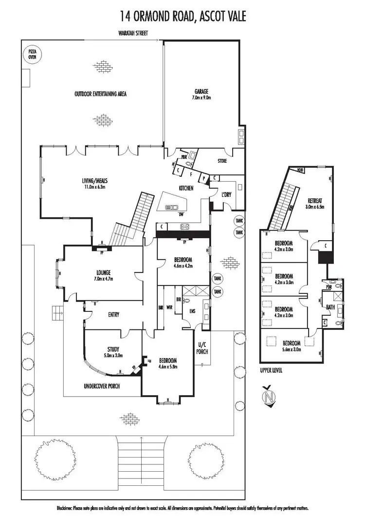 Floorplan of Homely house listing, 14 Ormond Road, Ascot Vale VIC 3032