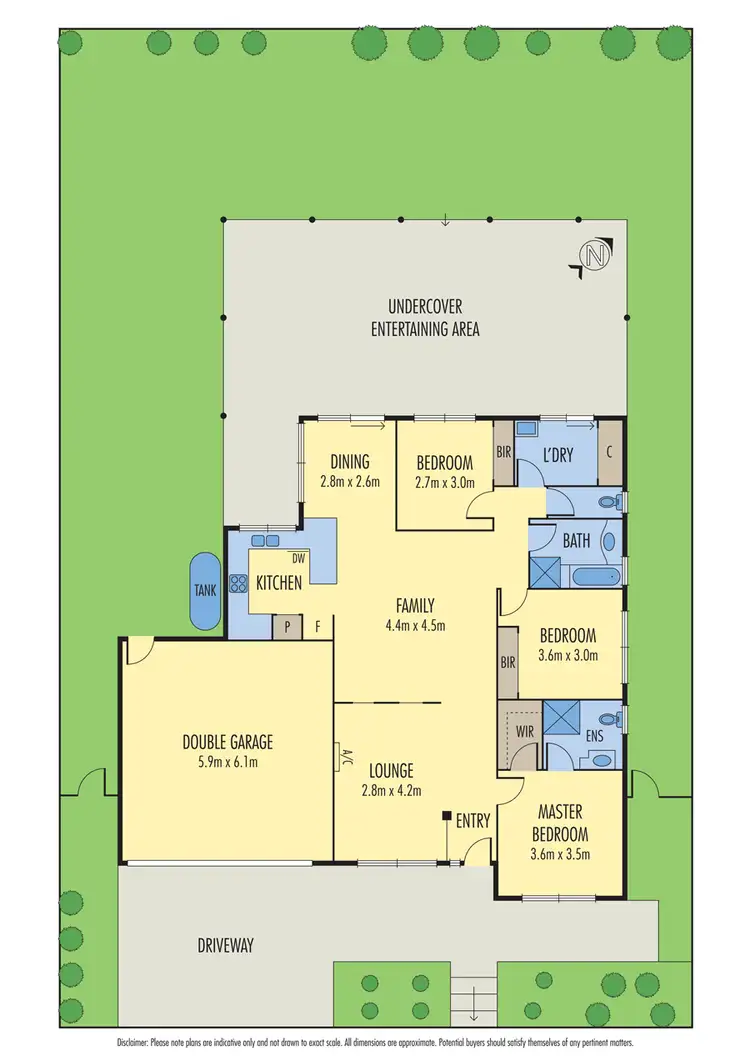 Floorplan of Homely house listing, 6 Pagett Road, Carrum Downs VIC 3201