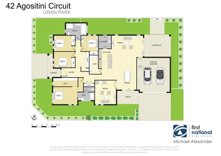 Floorplan of Homely house listing, 42 Agostini Circuit, Oran Park NSW 2570