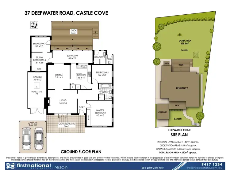 Floorplan of Homely house listing, 37 Deepwater Road, Castle Cove NSW 2069