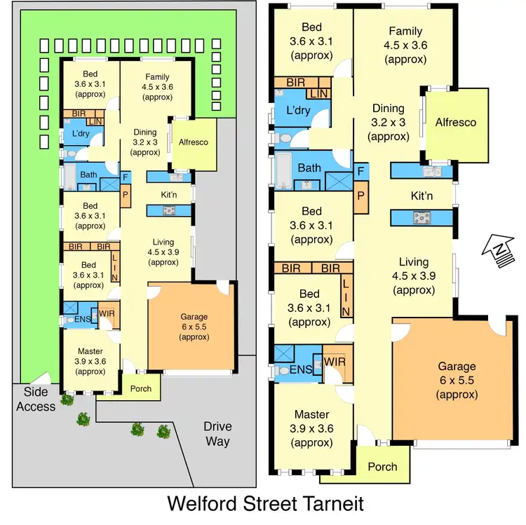 Floorplan of Homely house listing, 4 Welford Street, Tarneit VIC 3029