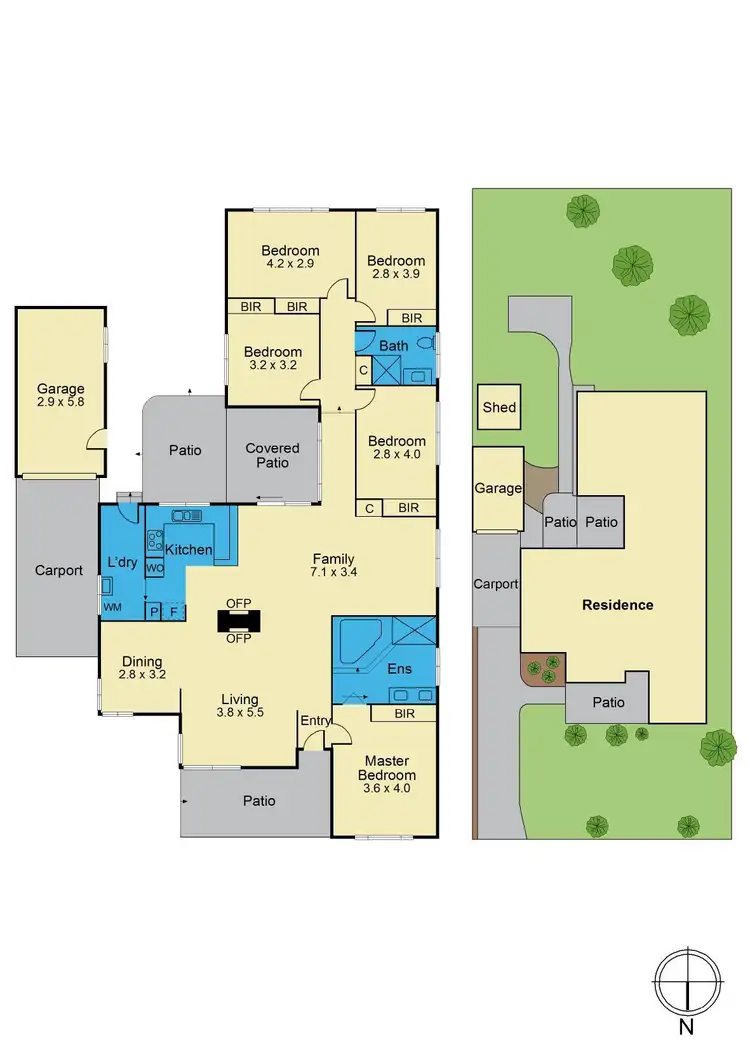 Floorplan of Homely house listing, 16 Bennett Avenue, Mount Waverley VIC 3149