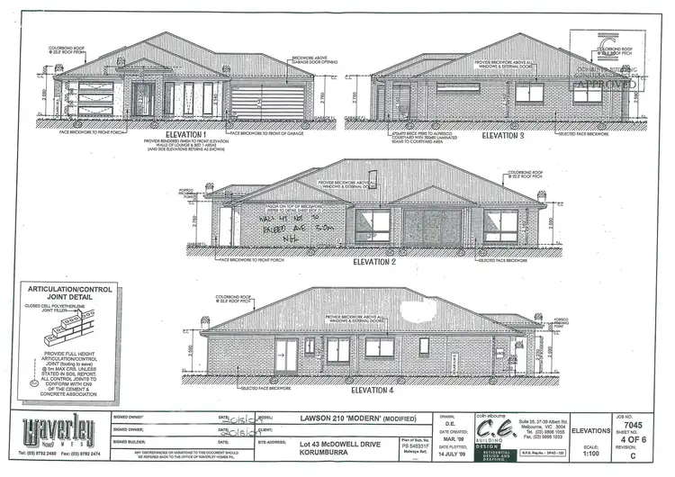 Floorplan of Homely house listing, 6 McDOWELL DRIVE, Korumburra VIC 3950