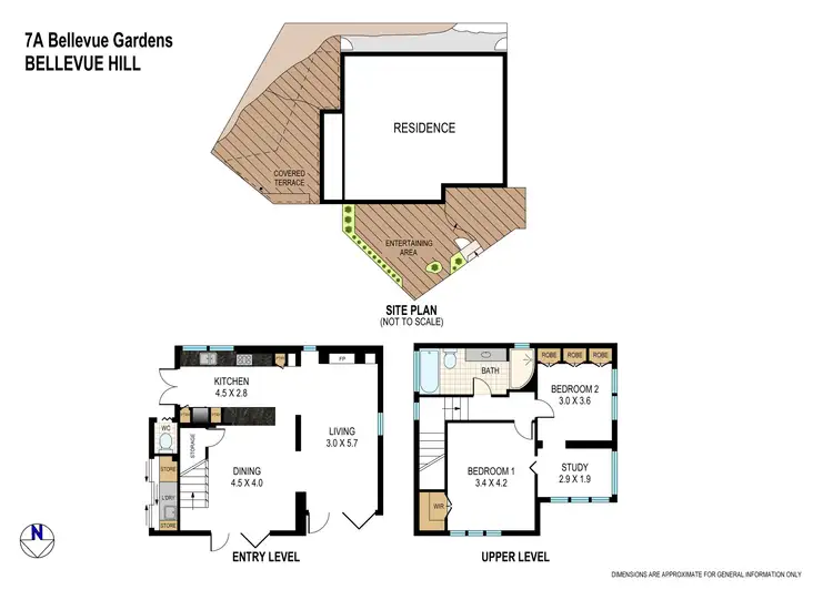 Floorplan of Homely house listing, 7A Bellevue Gardens, Bellevue Hill NSW 2023