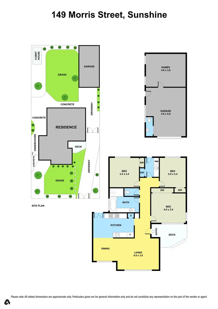 Floorplan of Homely house listing, 149 Morris Street, Sunshine VIC 3020