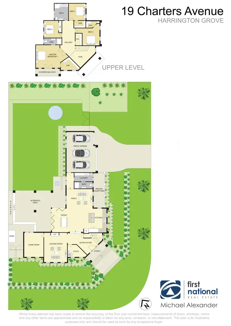 Floorplan of Homely house listing, 19 Charters Avenue, Harrington Park NSW 2567