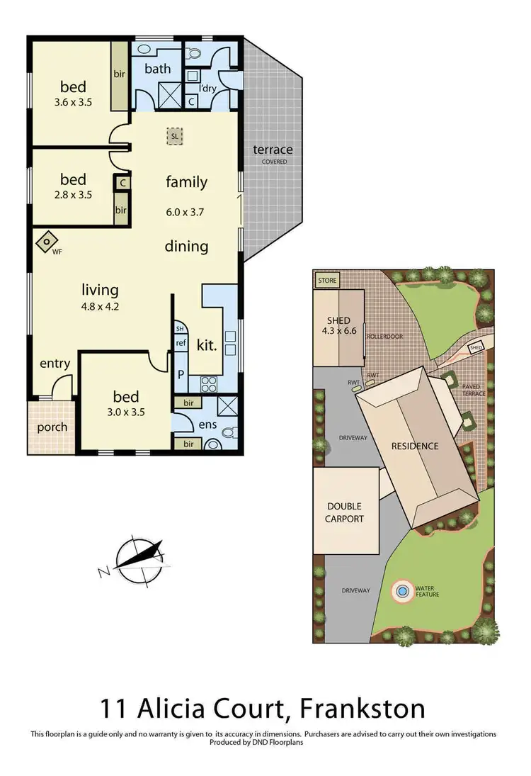 Floorplan of Homely house listing, 11 Alicia Court, Frankston VIC 3199