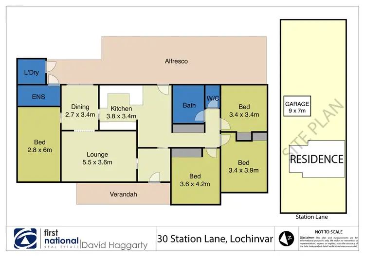 Floorplan of Homely house listing, 30 Station Lane, Lochinvar NSW 2321