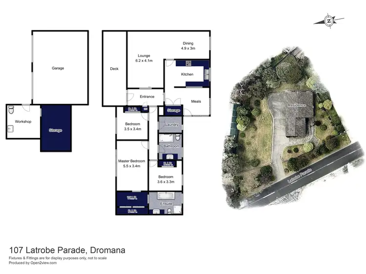 Floorplan of Homely house listing, 107-109 Latrobe Parade, Dromana VIC 3936