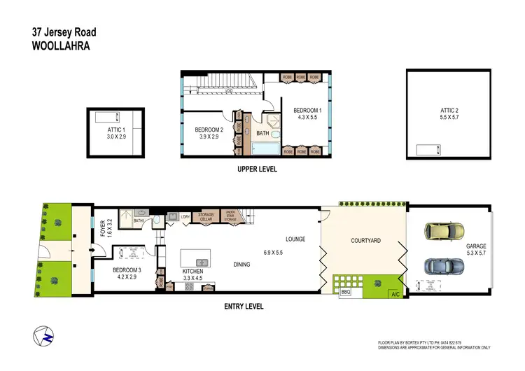 Floorplan of Homely house listing, 37 Jersey Road, Woollahra NSW 2025