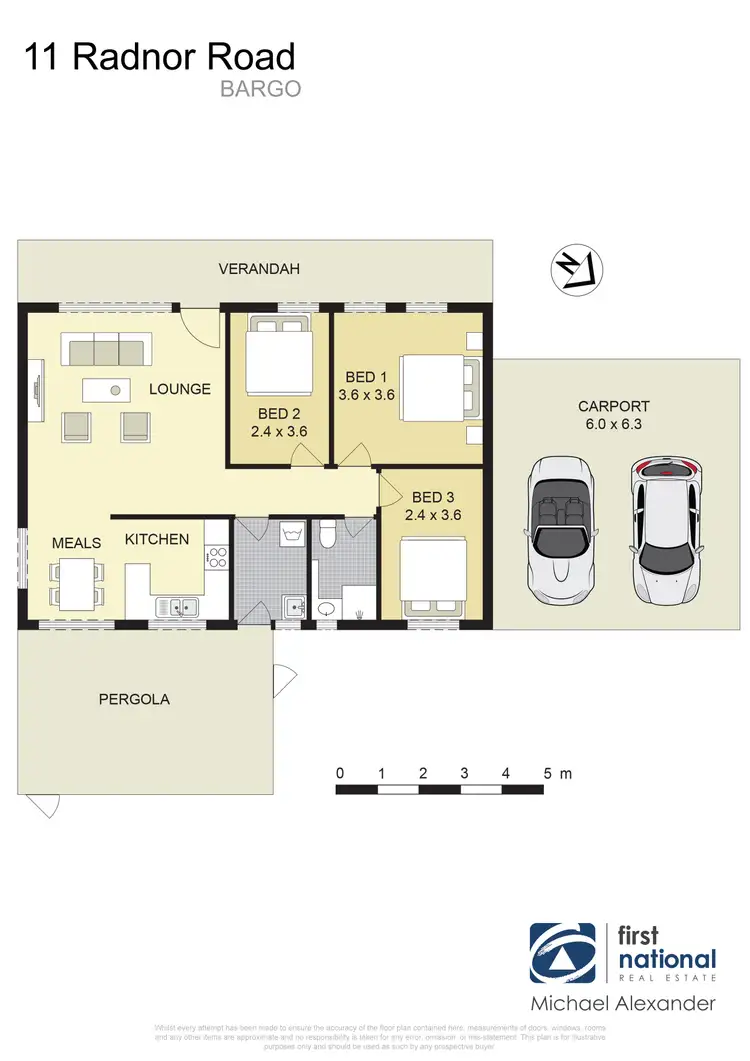 Floorplan of Homely house listing, 11 Radnor Road, Bargo NSW 2574