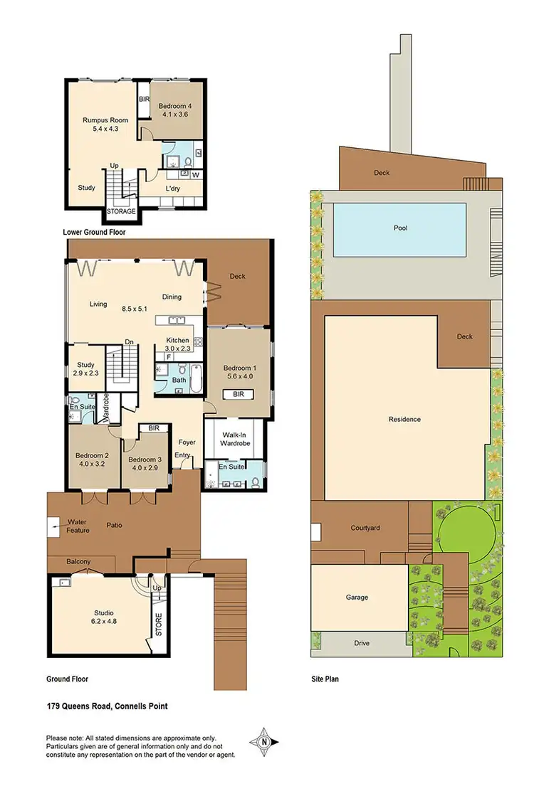Floorplan of Homely house listing, 179 Queens Road, Connells Point NSW 2221