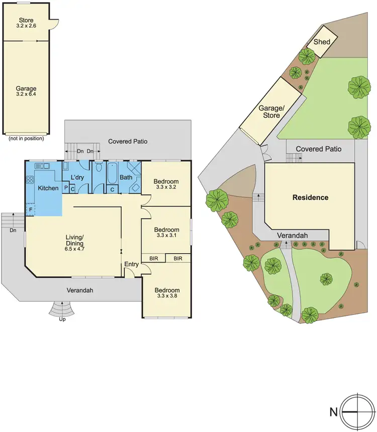 Floorplan of Homely house listing, 9 Newbury Street, Mitcham VIC 3132