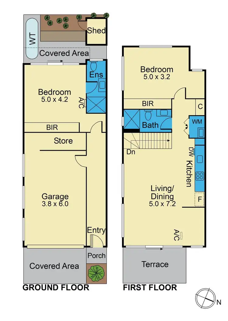 Floorplan of Homely unit listing, 4/392 Belmore Road, Mont Albert North VIC 3129