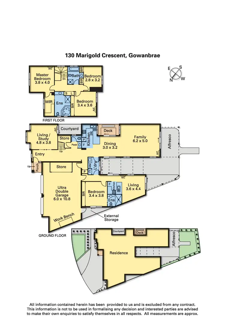 Floorplan of Homely house listing, 130 Marigold Crescent, Gowanbrae VIC 3043