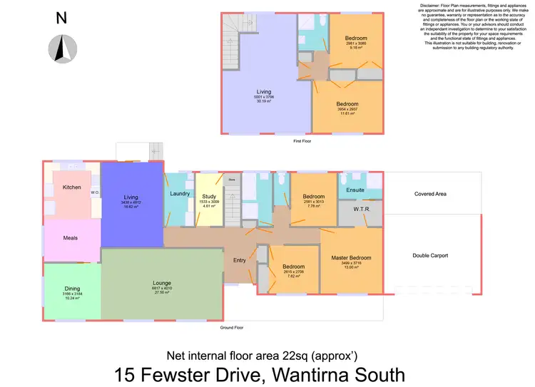 Floorplan of Homely house listing, 15 Fewster Drive, Wantirna South VIC 3152
