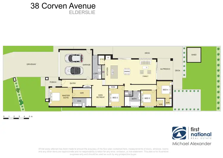 Floorplan of Homely house listing, 38 Corven Avenue, Elderslie NSW 2570