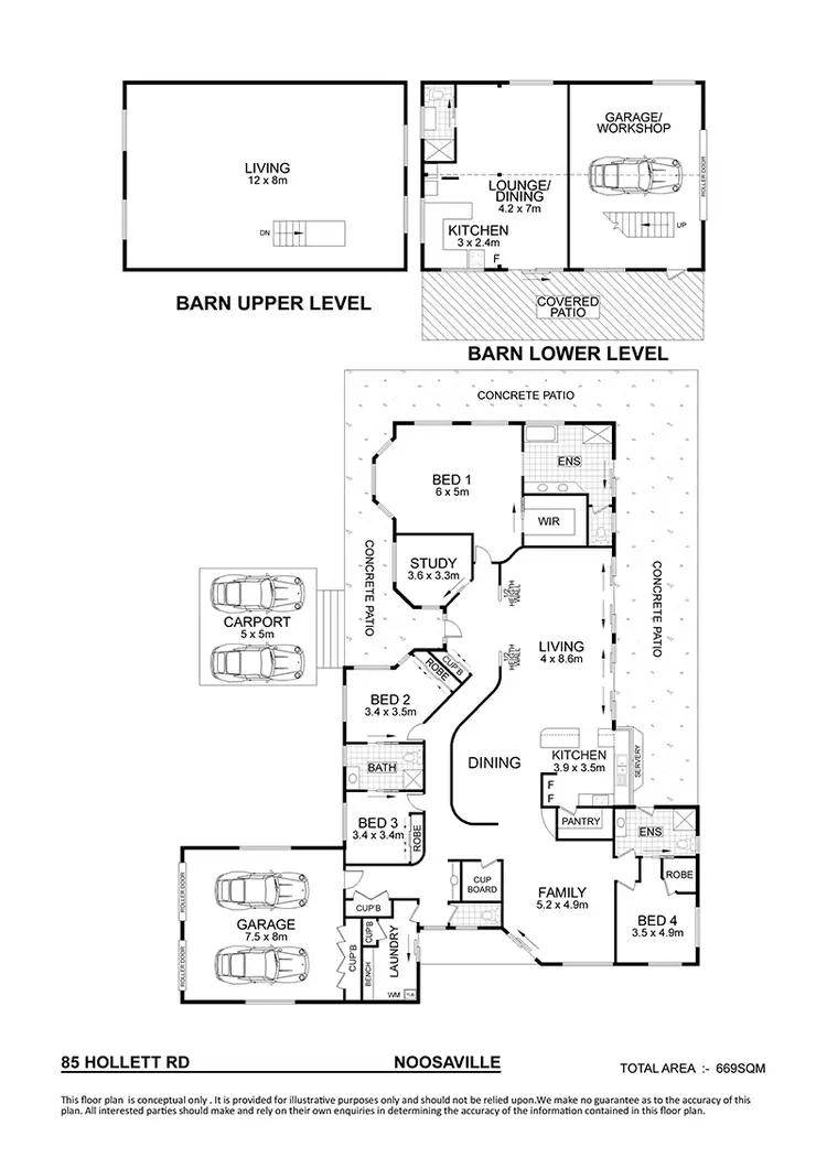 Floorplan of Homely house listing, 85 Hollett Road, Noosaville QLD 4566