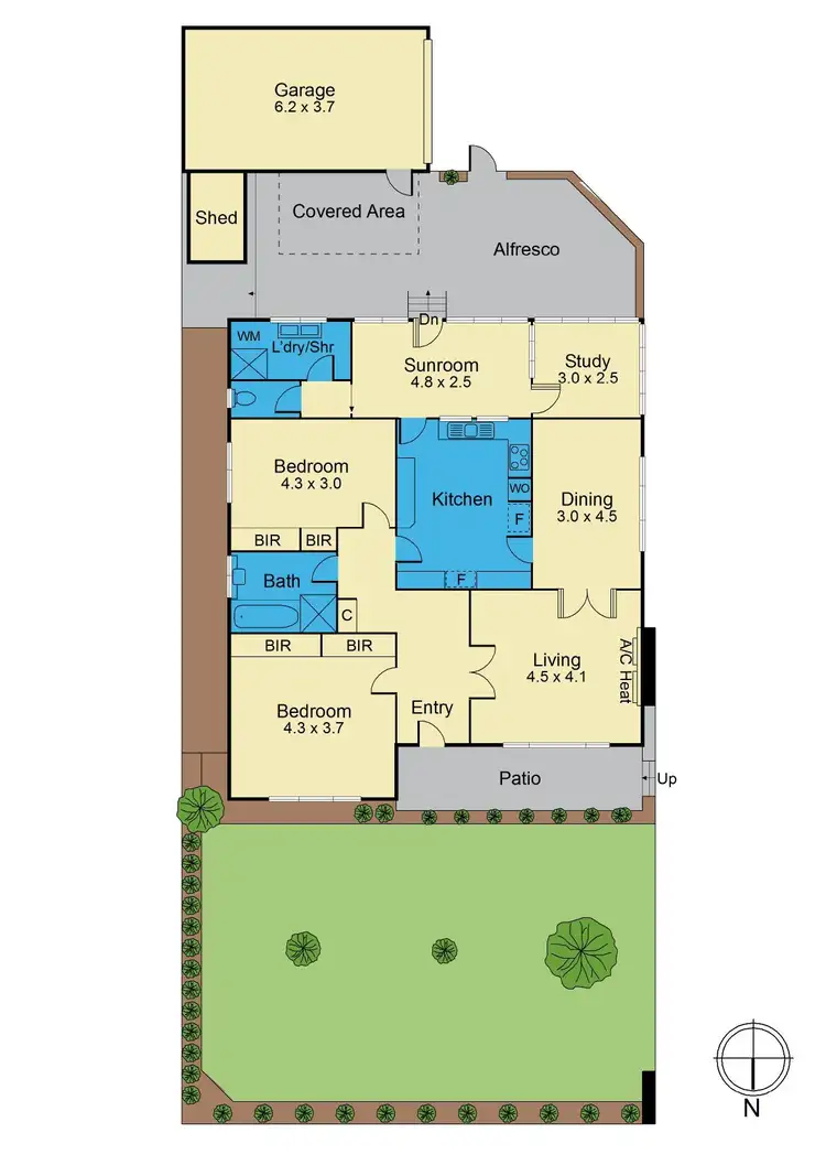 Floorplan of Homely unit listing, 1/10 Esdale Street, Blackburn VIC 3130