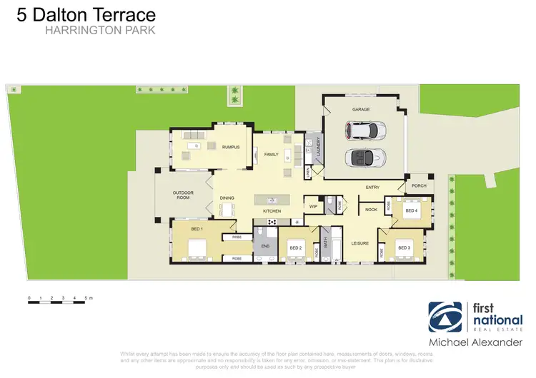 Floorplan of Homely house listing, 5 Dalton Terrace, Harrington Park NSW 2567
