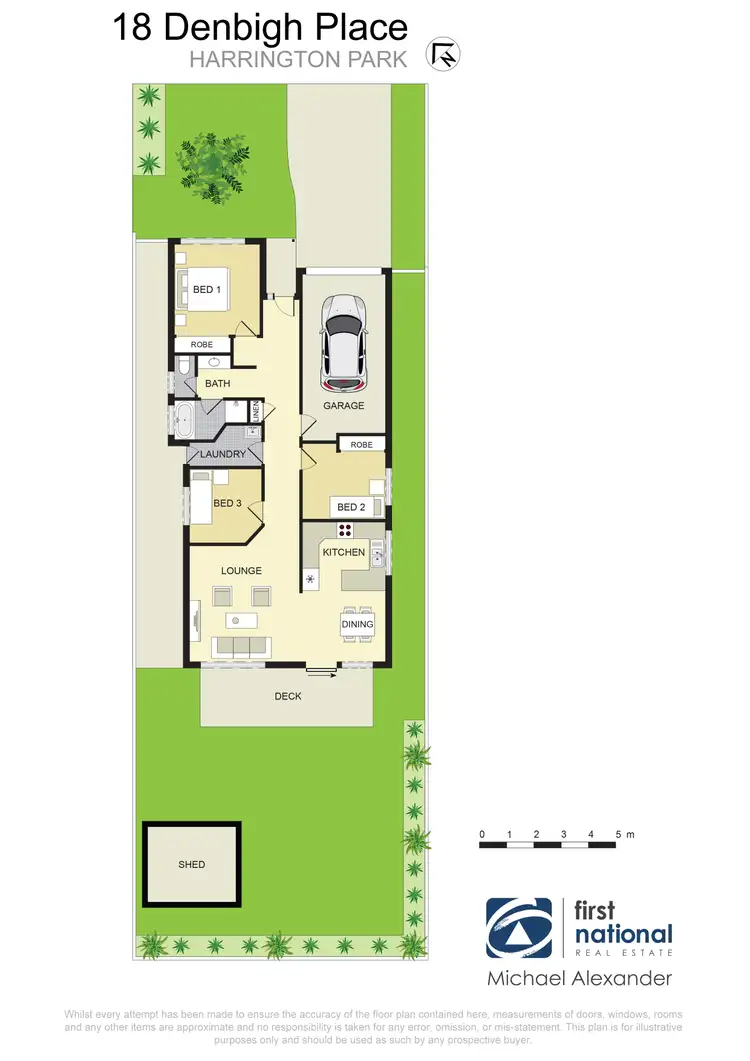 Floorplan of Homely house listing, 18 Denbigh Place, Harrington Park NSW 2567
