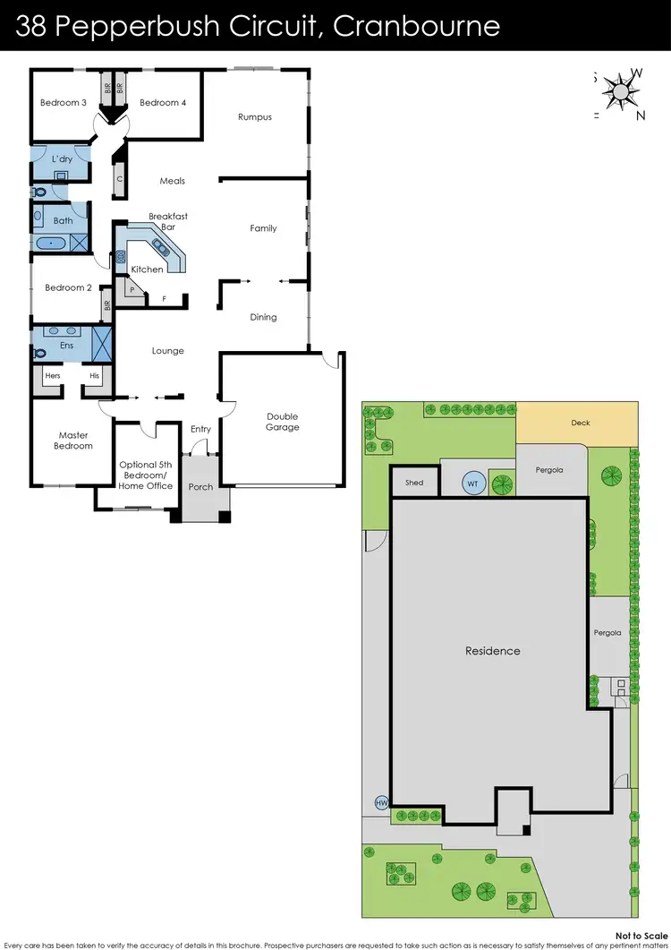 Floorplan of Homely house listing, 38 Pepperbush Circuit, Cranbourne VIC 3977