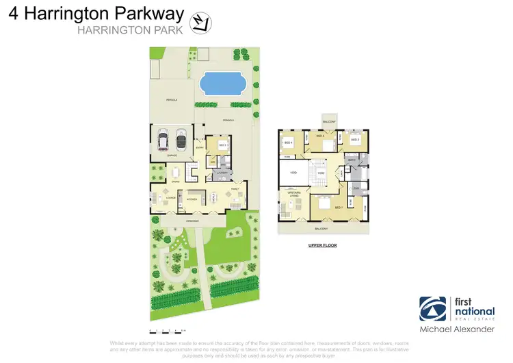 Floorplan of Homely house listing, 4 Harrington Parkway, Harrington Park NSW 2567