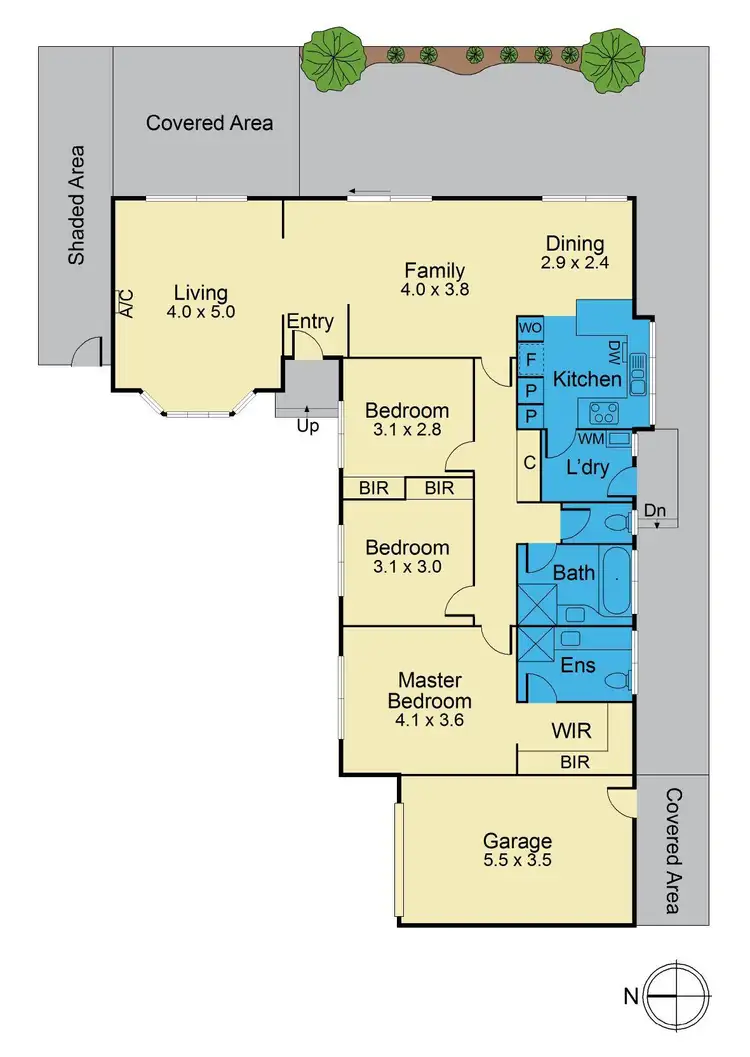 Floorplan of Homely unit listing, 2/39 Peter Avenue, Blackburn North VIC 3130