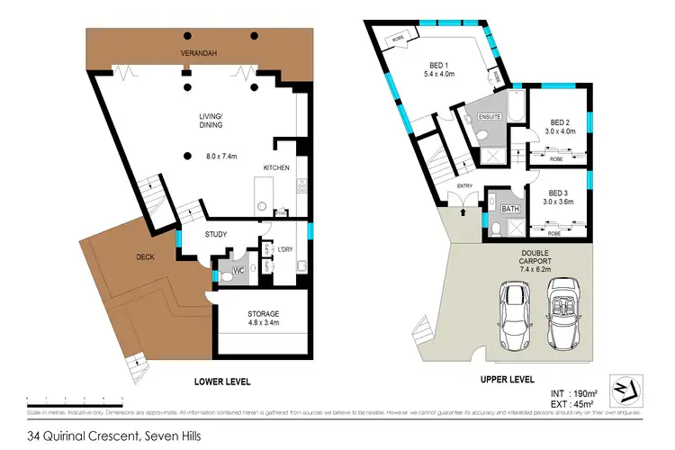 Floorplan of Homely house listing, 34 Quirinal Crescent, Seven Hills QLD 4170