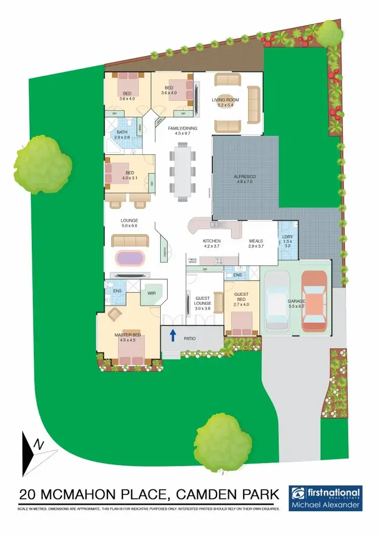 Floorplan of Homely house listing, 20 McMahon Parade, Camden Park NSW 2570