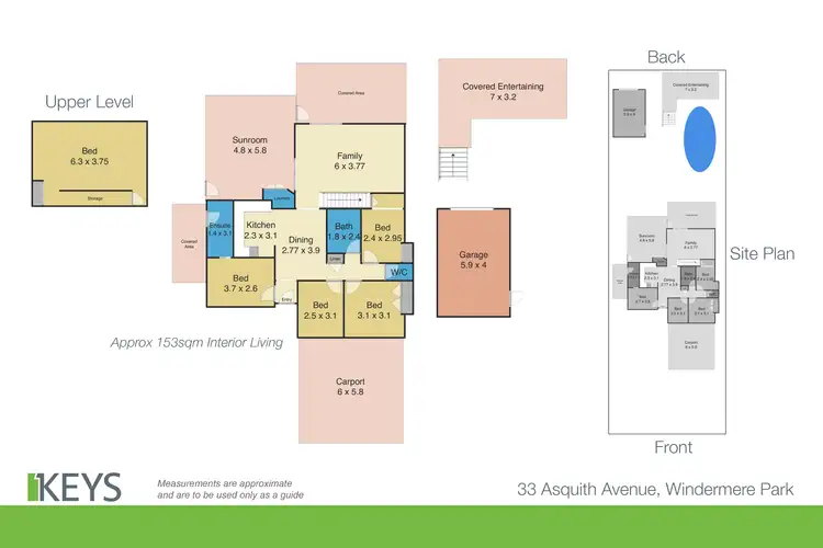 Floorplan of Homely house listing, 33 Asquith Avenue, Windermere Park NSW 2264