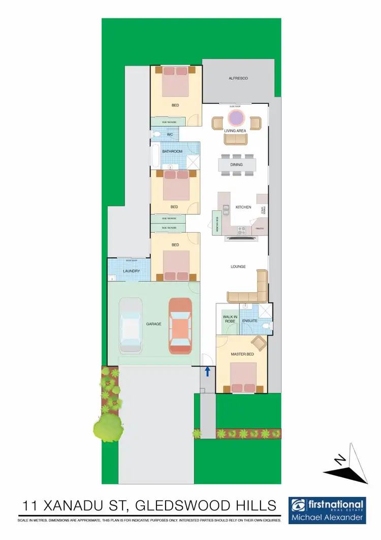 Floorplan of Homely house listing, 11 Xanadu Street, Gledswood Hills NSW 2557