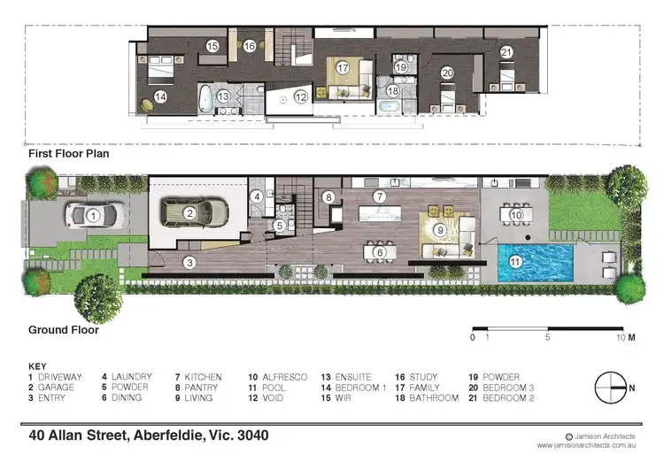 Floorplan of Homely house listing, 40 Allan Street, Aberfeldie VIC 3040