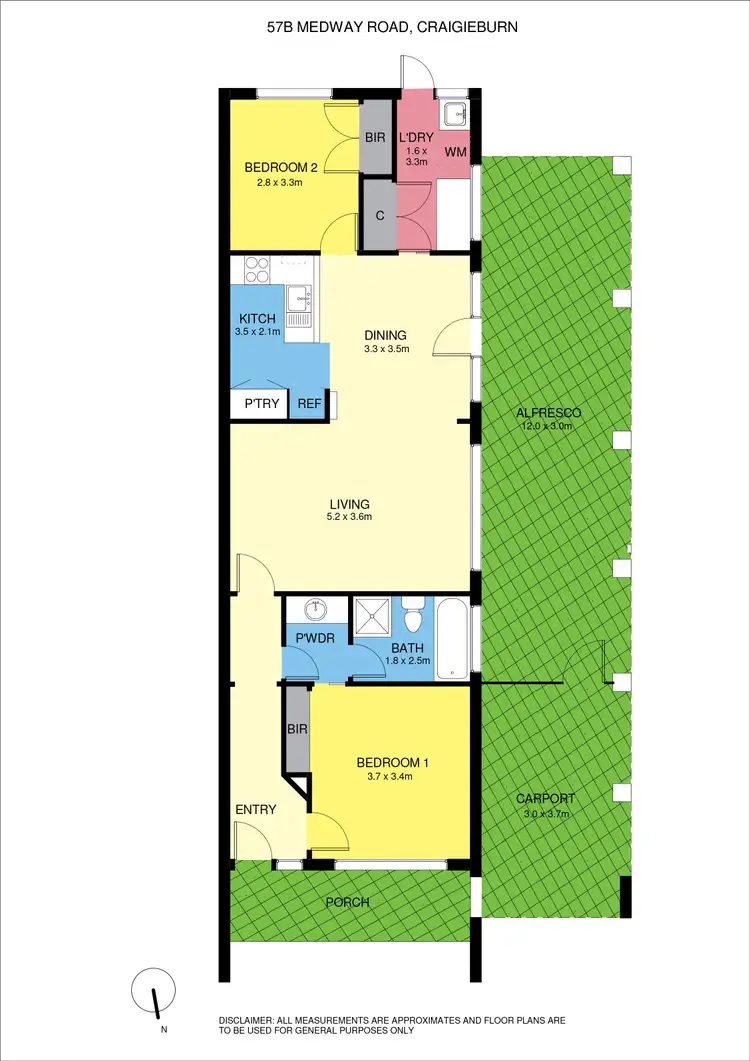 Floorplan of Homely house listing, 57B Medway Road, Craigieburn VIC 3064