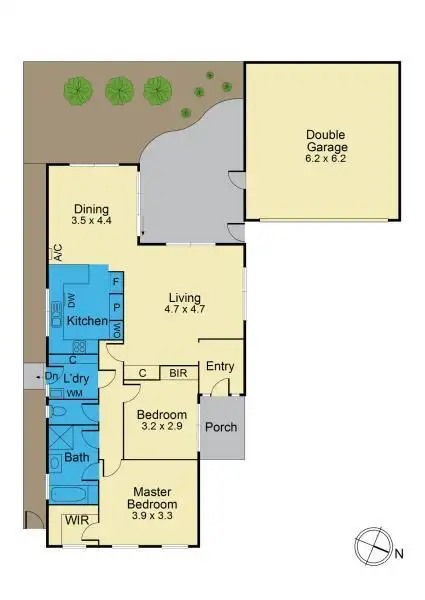 Floorplan of Homely unit listing, 4/31 Candlebark Lane, Nunawading VIC 3131