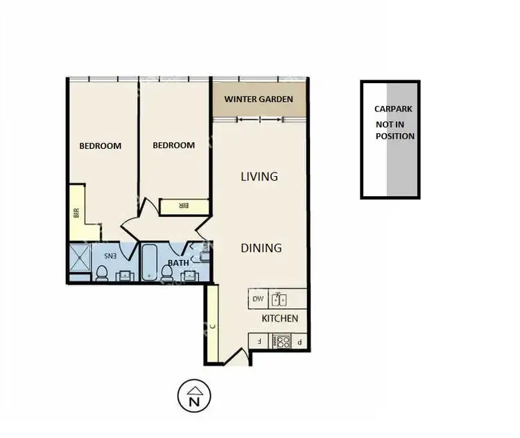 Floorplan of Homely apartment listing, 35/27 Therry Street, Melbourne VIC 3000