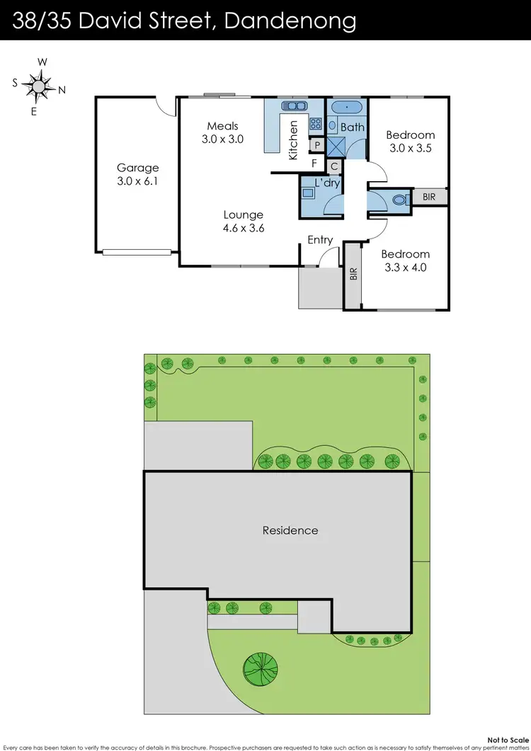 Floorplan of Homely unit listing, 38/35 David Street, Dandenong VIC 3175