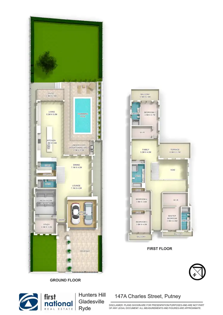 Floorplan of Homely house listing, 147A Charles Street, Putney NSW 2112