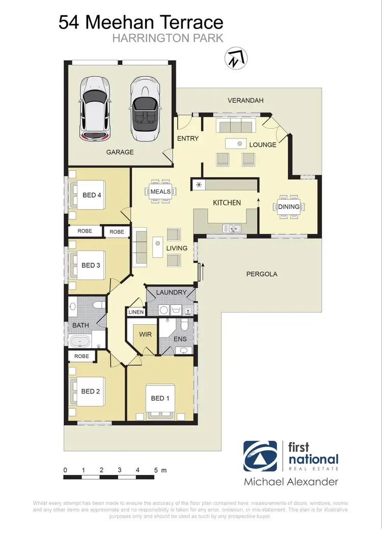 Floorplan of Homely house listing, 54 Meehan Terrace, Harrington Park NSW 2567