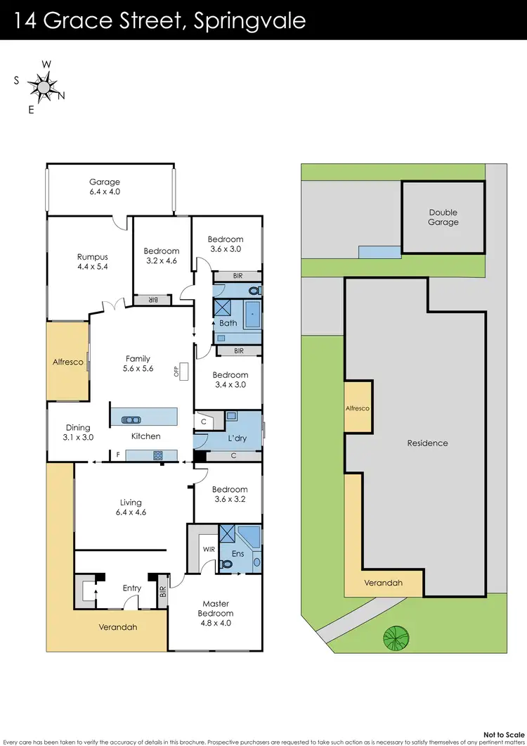 Floorplan of Homely house listing, 14 Grace Street, Springvale VIC 3171